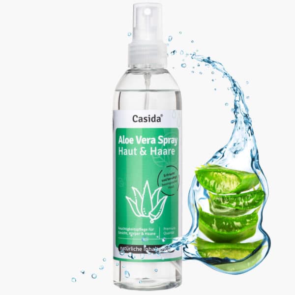 Casida Aloe Vera Spray Skin and Hair 16813047 PZN Apotheke Hautpflege Feuchtigkeitsspendend Sonnenbrand Rasur Hautreizungen