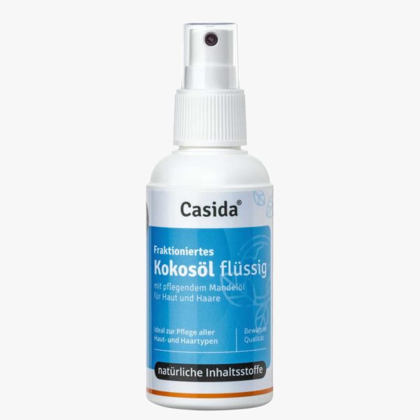 Casida Coconut Oil Fluid Skin and Hair – 100 ml 11108255 PZN Apotheke Mandelöl Massage trockene Haut pflegen natürlich