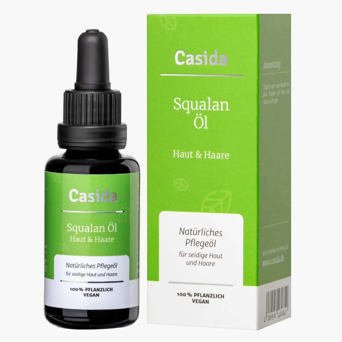 Casida Squalane Oil Skin & Hair – 30 ml 16852202 PZN Apotheke Ölive Massage trockene Haut pflegen natürlich Beauty