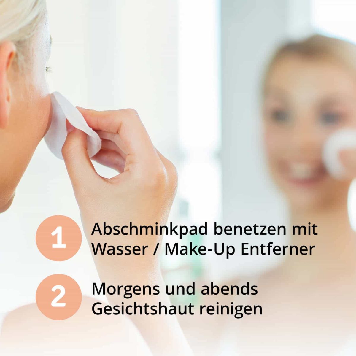 Casida Abschminkpads waschbar – 2er Set Abschminken Make-up Reinigungspad6