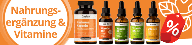 Casida Nahrungsergänzung & Vitamine - Jetzt zum Black Week Preis sichern
