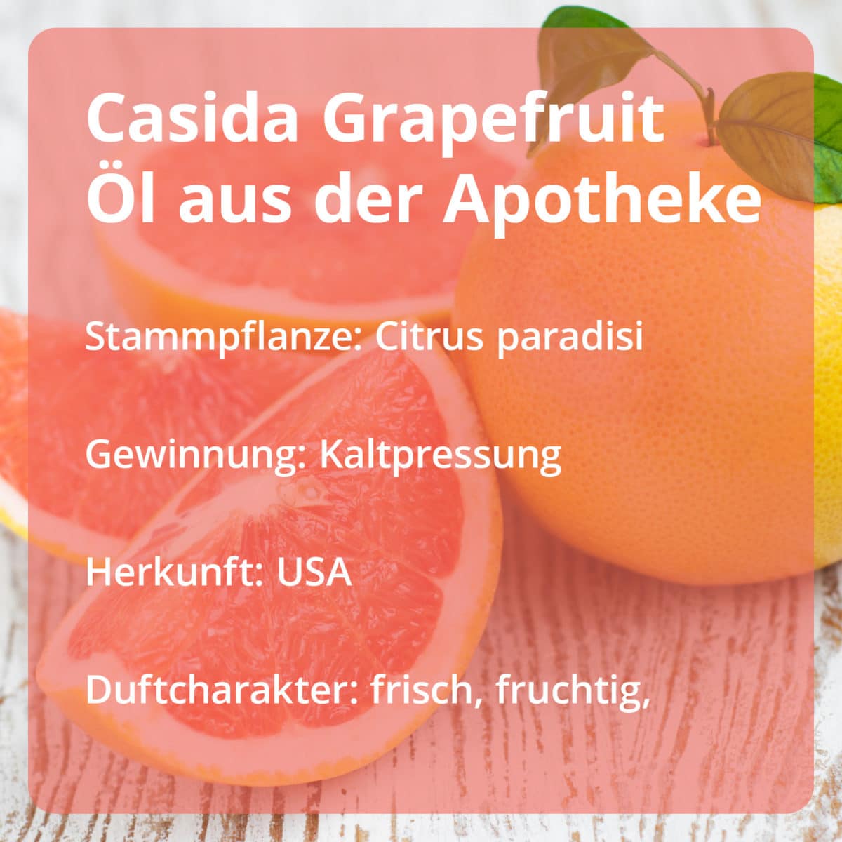 Zitrusöle Set - Ätherische Öle Set mit Zitrone, Orange & Grapefruit