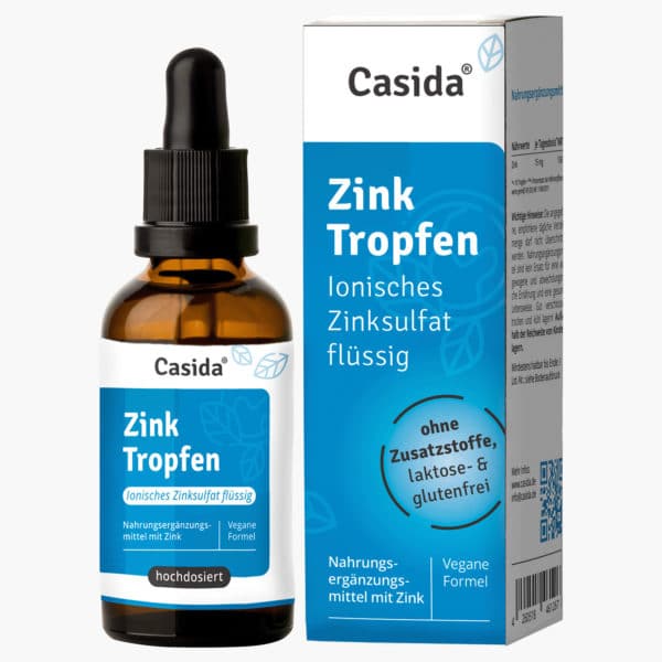 Zinc Drops Casida ionic zinc sulfate pharmacy quality PZN 18053735