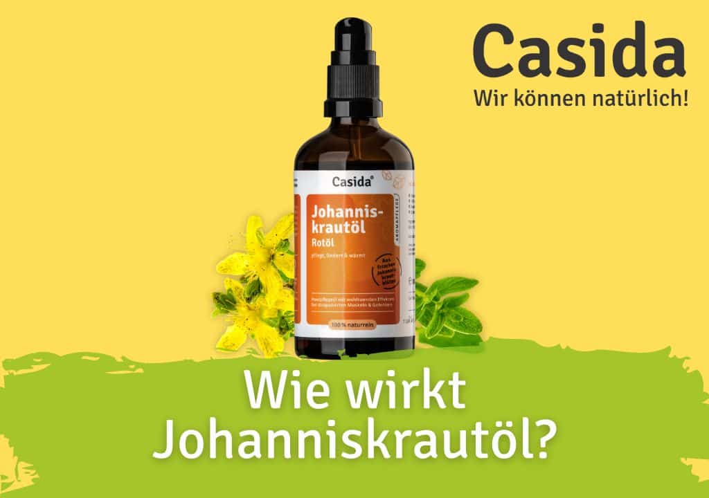 Johanniskrautöl Wirkung - Johanniskrautöl von Casida aus der Apotheke