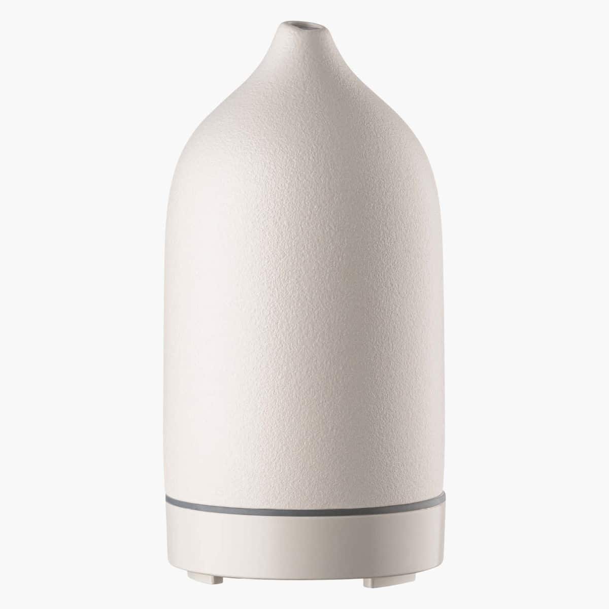 Ceramic Aroma Diffuser White with LED