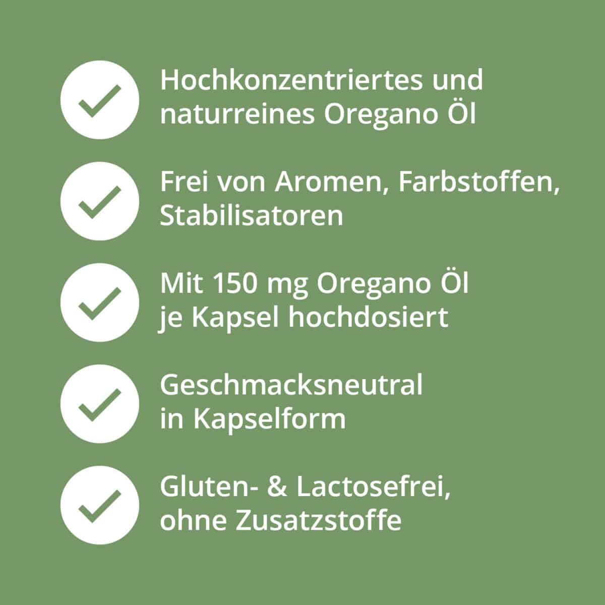 Casida Oregano Öl Kapseln Origanum vulgare ssp. Hirtum naturrein 10 ml PZN DE 18181321 PZN AT 56793218