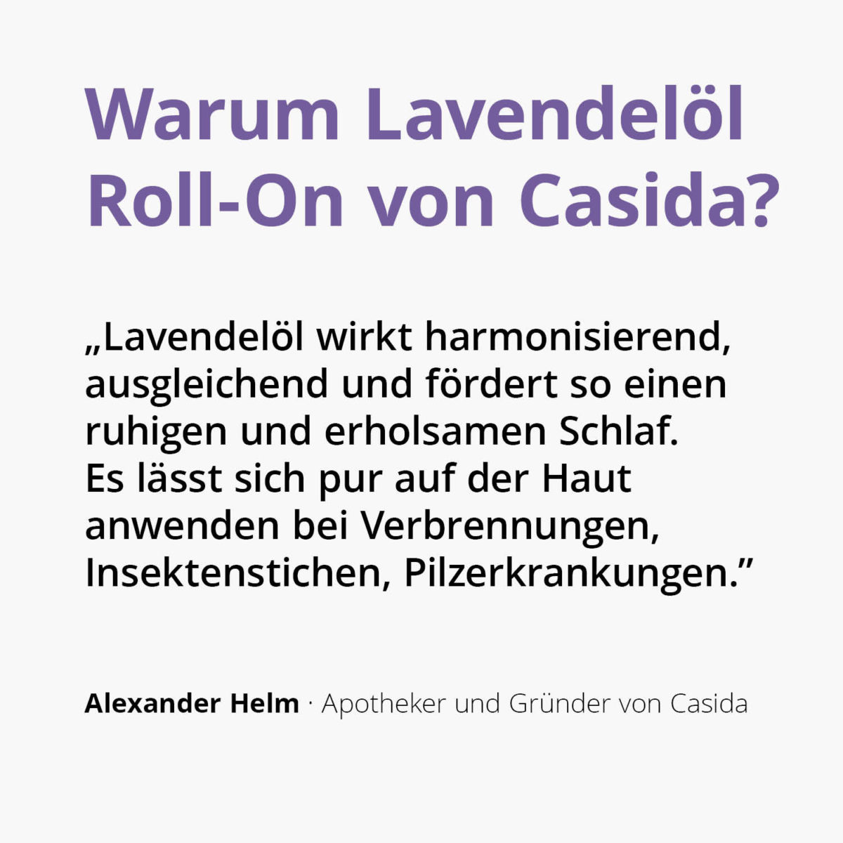 Casida Roll-on Lavendel 18196995 Apotheke PZN Lavandula Angustifolia Kokosöl2