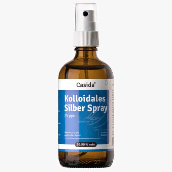 Casida Kollodiales Silber Spray 100 ml 18181315 entzündungen Apotheke antientzündlich ionisches hochrein Silberwasser Viren Bakterien