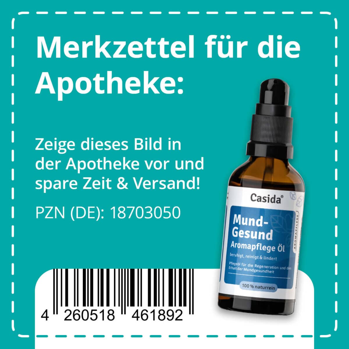 Casida Mund-Gesund Aromapflege Öl Apotheke PZN DE 187030505