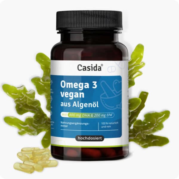Omega 3 Capsules with Algae Oil Vegan